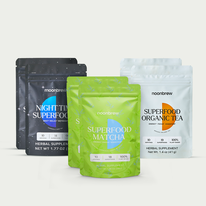 NoonBrew 10-Serving Sample Kit With Matcha