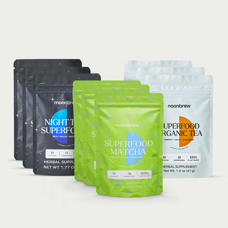 NoonBrew 10-Serving Sample Kit With Matcha