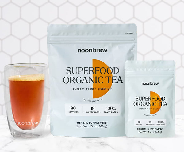 NoonBrew | The Best Tea For The Afternoon Slump | Superfood Organic Tea