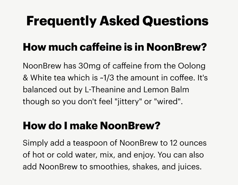3 Pack NoonBrew & MoonBrew 10-Serving Sample Kit With Honey