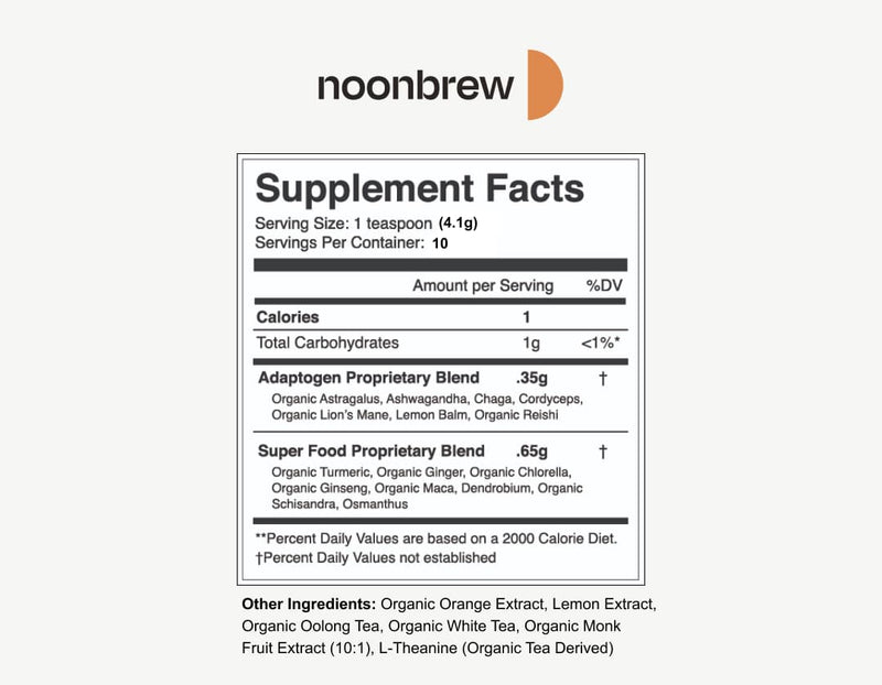 NoonBrew & MoonBrew 10-Serving Sample Kit With Frother