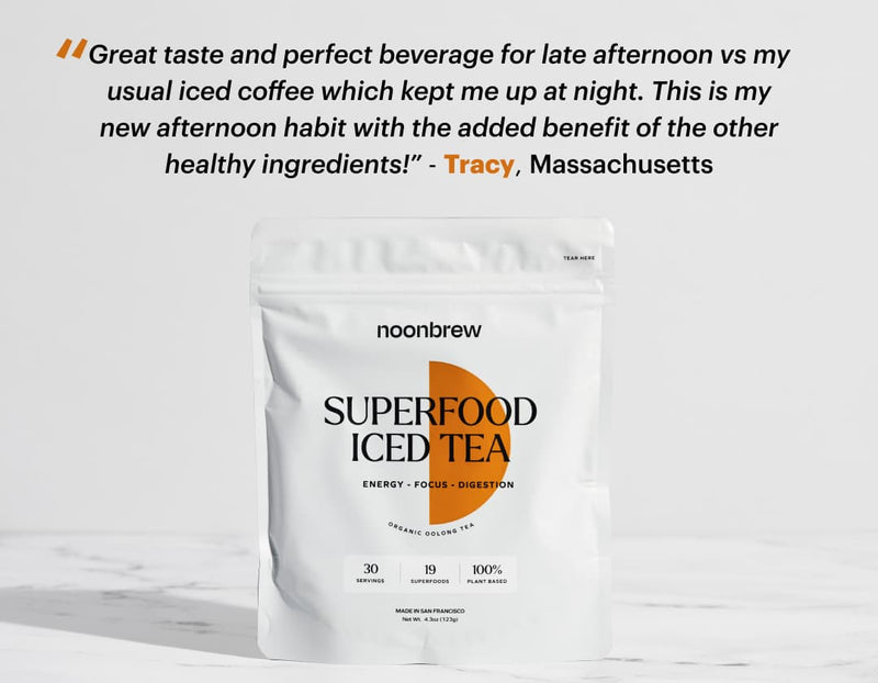 6 x 30 Servings NoonBrew + Frother + Superfood Honey + Travel Pack